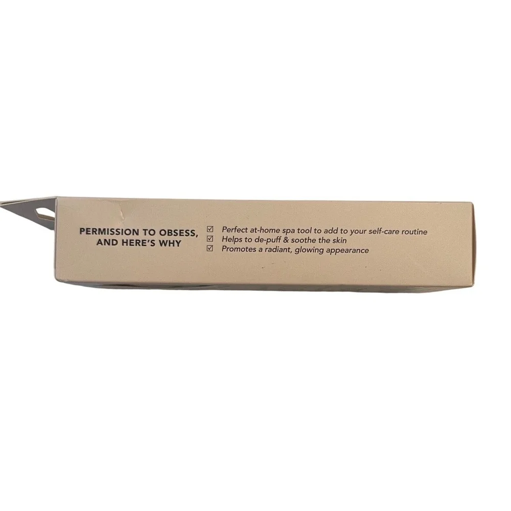 Kitsch Recycled Plastic Ice Roller Terracotta Stainless Steel Facial Tool NEW